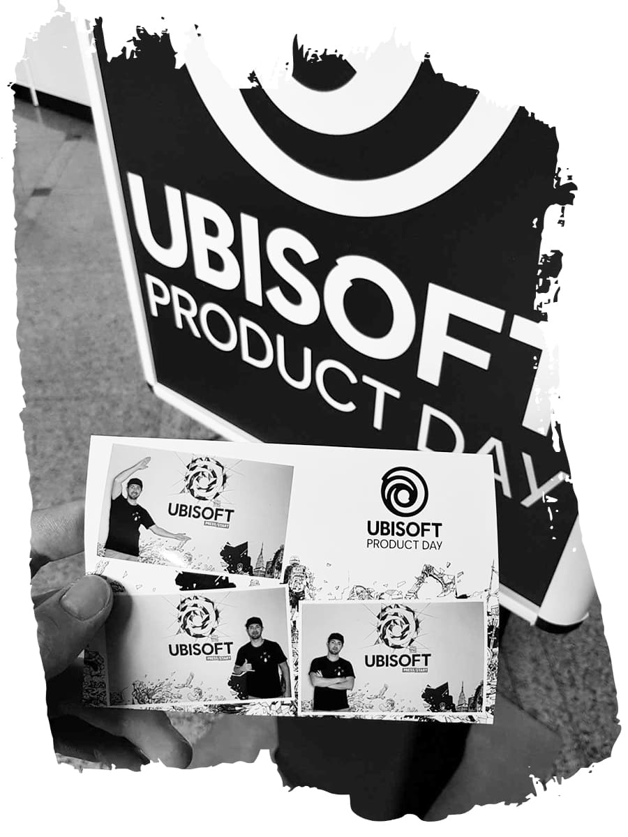 Fotobox Promotionaktion in München für Ubisoft