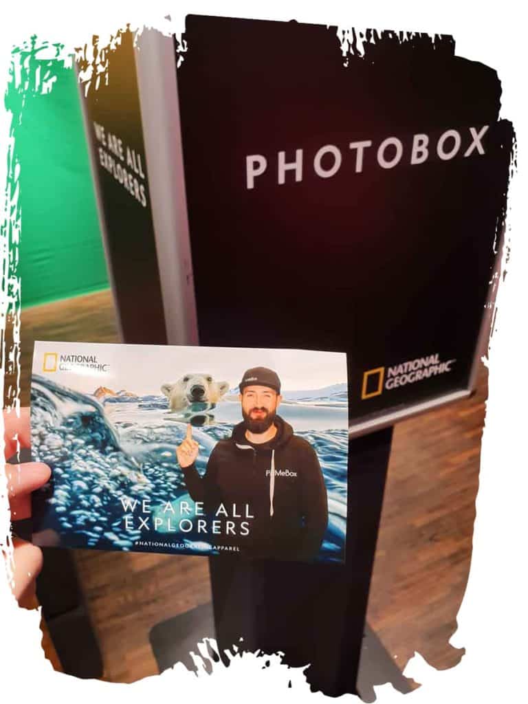 fotobox greenscreen mit wunschmotiv