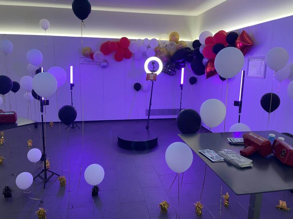 Setup einer 360 Grad Video Booth